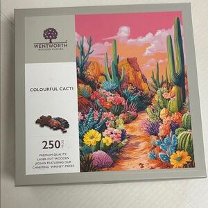 Colourful Cacti 250-Piece Puzzle